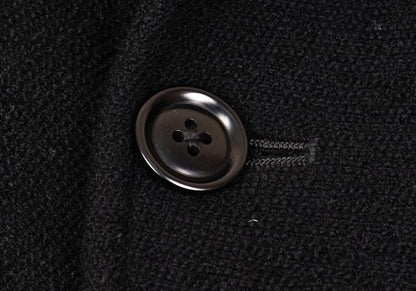 Yohji Yamamoto POUR HOMME Wool Pile Jacket Black Size 3