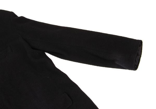 Yohji Yamamoto POUR HOMME Wool Pile Jacket Black Size 3