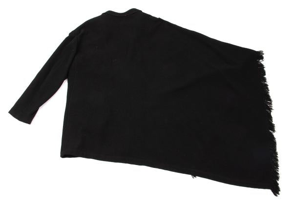 Yohji Yamamoto POUR HOMME Wool Pile Jacket Black Size 3