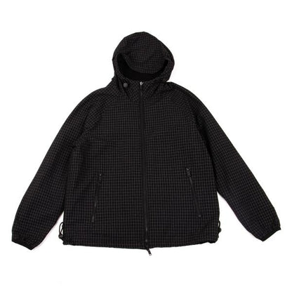 EMPORIO ARMANI Colorful Taping Grid Blouson Black Size 44