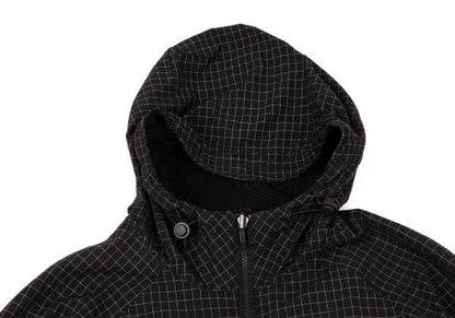 EMPORIO ARMANI Colorful Taping Grid Blouson Black Size 44