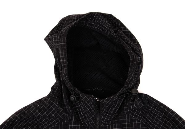 EMPORIO ARMANI Colorful Taping Grid Blouson Black Size 44