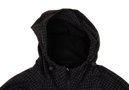 EMPORIO ARMANI Colorful Taping Grid Blouson Black Size 44