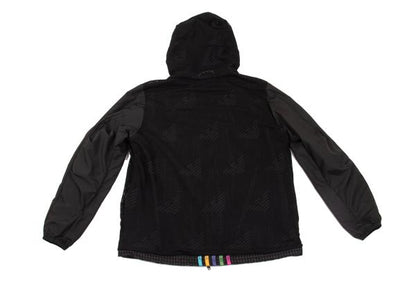 EMPORIO ARMANI Colorful Taping Grid Blouson Black Size 44