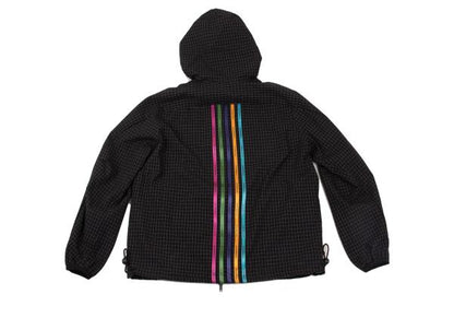EMPORIO ARMANI Colorful Taping Grid Blouson Black Size 44