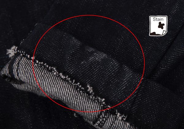 EMPORIO ARMANI Patchwork Coverall Denim Indigo Size 48