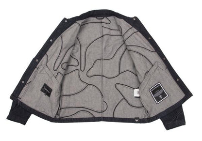 EMPORIO ARMANI Patchwork Coverall Denim Indigo Size 48