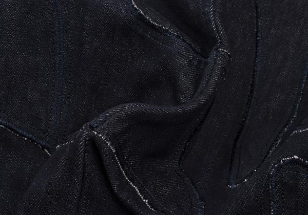 EMPORIO ARMANI Patchwork Coverall Denim Indigo Size 48