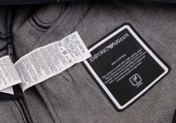 EMPORIO ARMANI Patchwork Coverall Denim Indigo Size 48