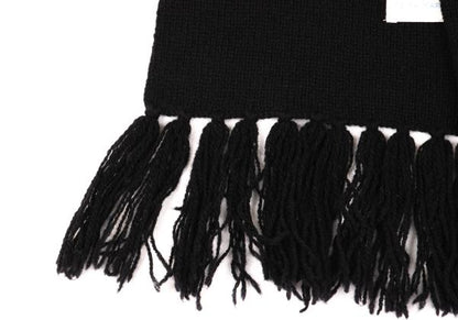 KEITA MARUYAMA Pixel Flower Scarf Black
