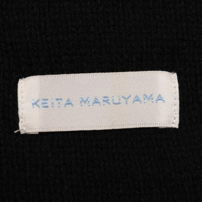 KEITA MARUYAMA Pixel Flower Scarf Black