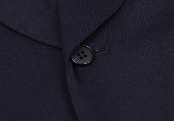 Y's Wool Shawl Collar Jacket Blue Size L