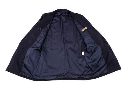 Y's Wool Shawl Collar Jacket Blue Size L