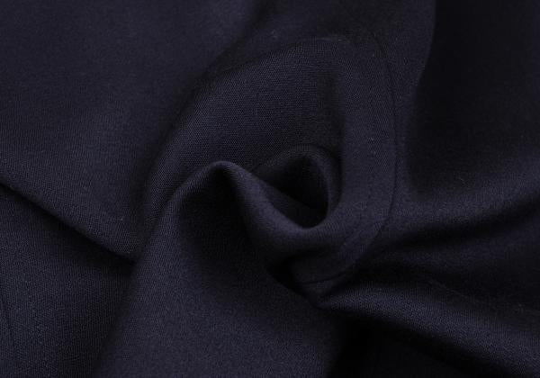 Y's Wool Shawl Collar Jacket Blue Size L