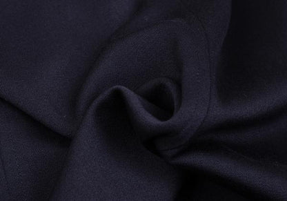 Y's Wool Shawl Collar Jacket Blue Size L