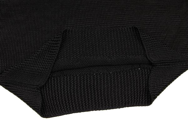 Y's for men Low-Gauge Acrylic V-Neck Sweater Black Size M