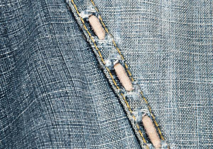ISSEY MIYAKE MEN Hem Lace-Up Jodhpur Light Indigo Jeans Size 2