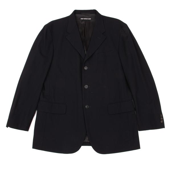ISSEY MIYAKE MEN Wool 3-Button Jacket Blue Size 3