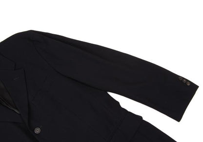 ISSEY MIYAKE MEN Wool 3-Button Jacket Blue Size 3