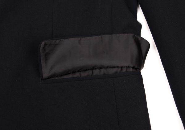 ISSEY MIYAKE MEN Wool 3-Button Jacket Blue Size 3