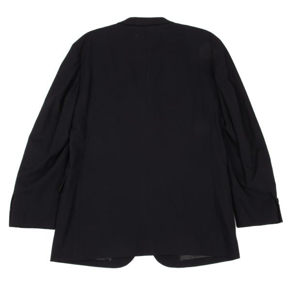 ISSEY MIYAKE MEN Wool 3-Button Jacket Blue Size 3