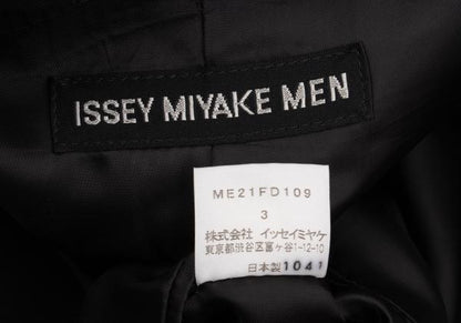 ISSEY MIYAKE MEN Wool 3-Button Jacket Blue Size 3