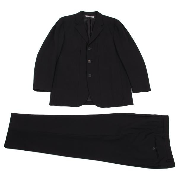 ISSEY MIYAKE MEN Wool Two-Tuck Tapered Pants Black Size 3
