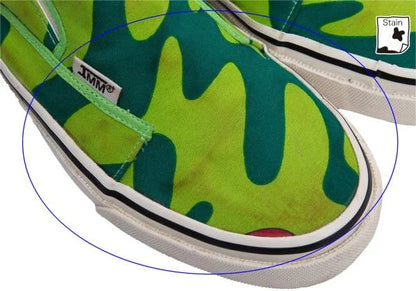 Issey Miyake Men Takashi Murakami Slip-Ons Green Size 27cm