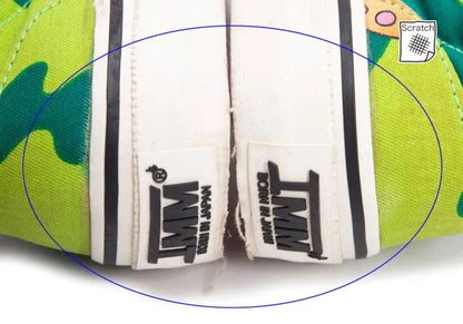 Issey Miyake Men Takashi Murakami Slip-Ons Green Size 27cm