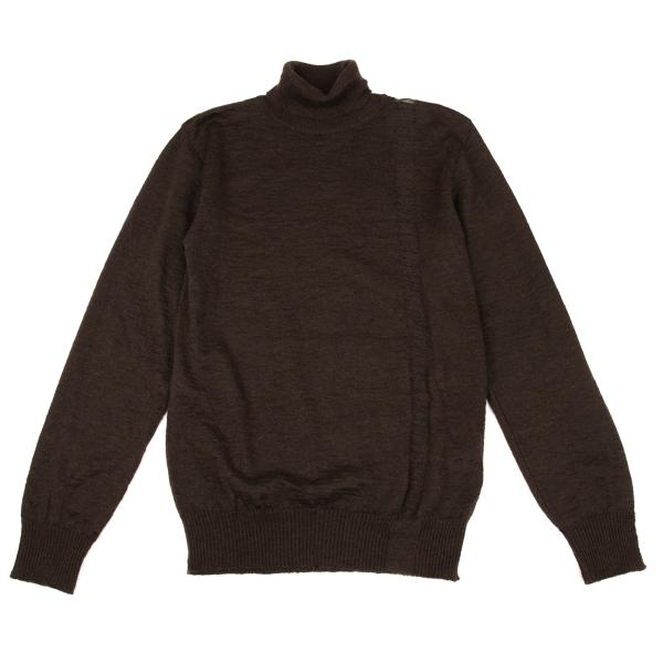 Y's for men Distressed Mohair Blend Knit Brown Size 3