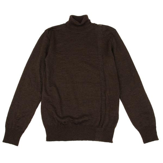 Y's for men Distressed Mohair Blend Knit Brown Size 3