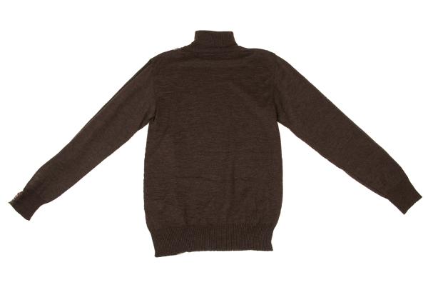 Y's for men Distressed Mohair Blend Knit Brown Size 3