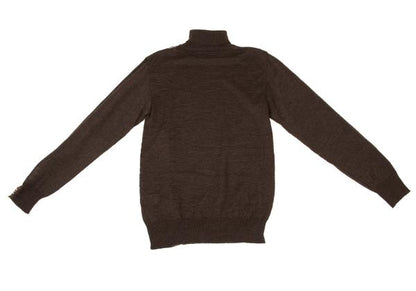 Y's for men Distressed Mohair Blend Knit Brown Size 3