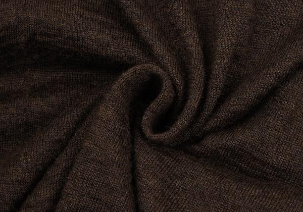 Y's for men Distressed Mohair Blend Knit Brown Size 3