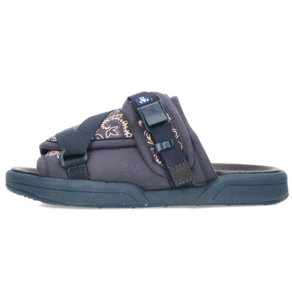 Visvim SOPH Christo Paisley Sandals Blue Size 9