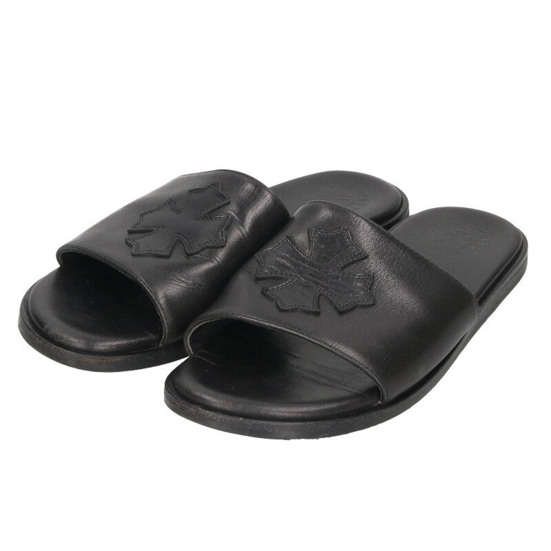 Chrome Hearts CH Slide Leather CH Plus Sandal Size 7.5