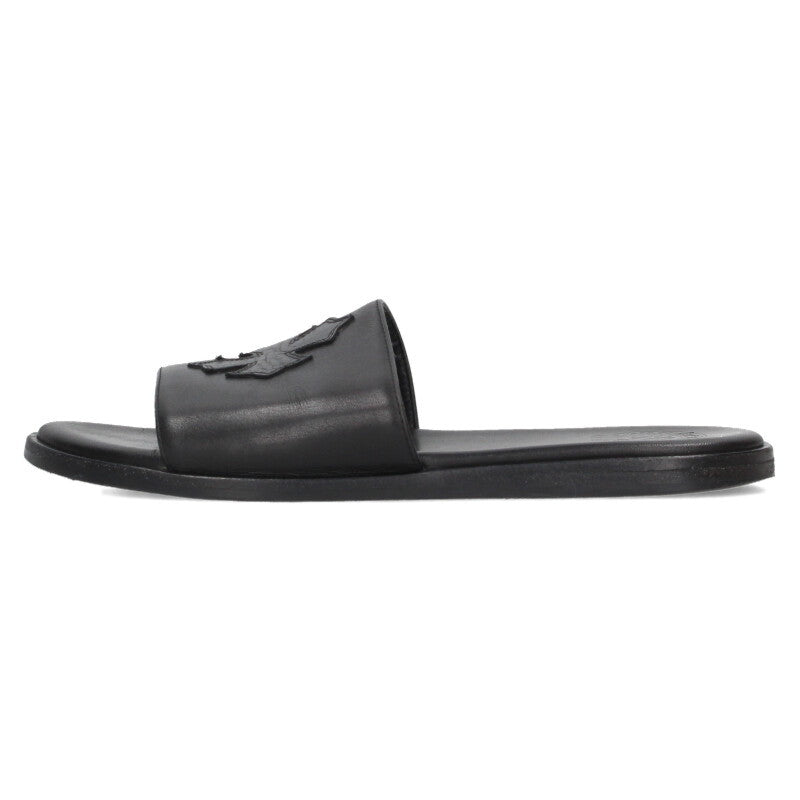Chrome Hearts CH Slide Leather CH Plus Sandal Size 7.5