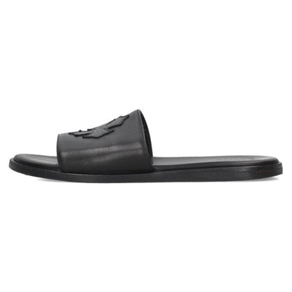 Chrome Hearts CH Slide Leather CH Plus Sandal Size 7.5