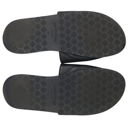 Chrome Hearts CH Slide Leather CH Plus Sandal Size 8.5