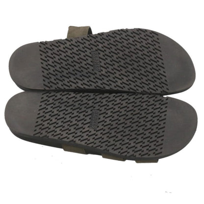 HERMES Chypre Suede Leather Sandal Multi Size 10.5