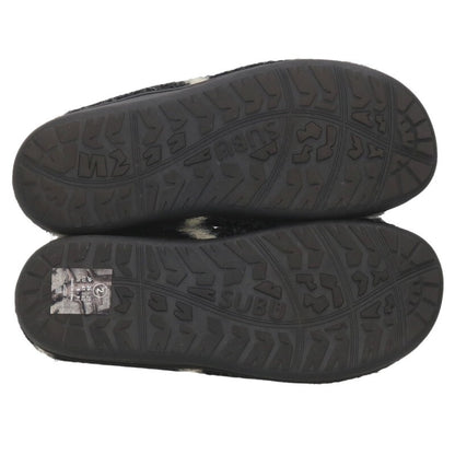 SUBU x TOGA Knit Slip-On Sandal Black Size 2