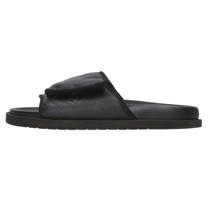 Louis Vuitton Leather Sandals Black Size 12