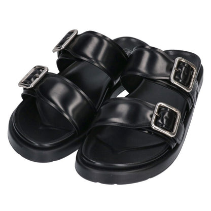 Louis Vuitton Leather Sandals Black Size 11
