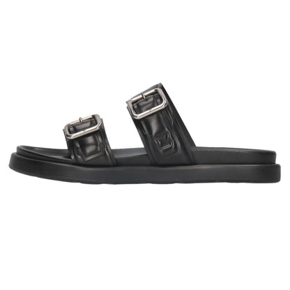 Louis Vuitton Leather Sandals Black Size 11
