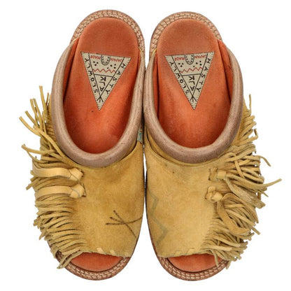 Kapital Leather Sandals Beige Size 2