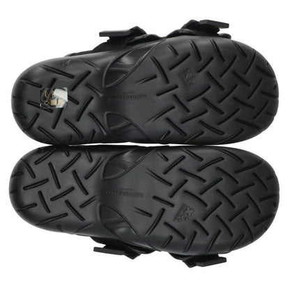 BOTTEGA VENETA SNAP SLIDE Cross Buckle Black Size 11.5