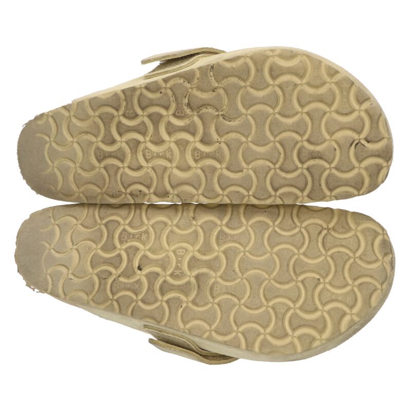 BIRKENSTOCK Nagoya Suede Sandals Beige Size 7.5