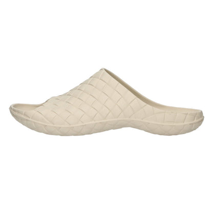 BOTTEGA VENETA Intrecciato Slider Sandals Beige Size 12