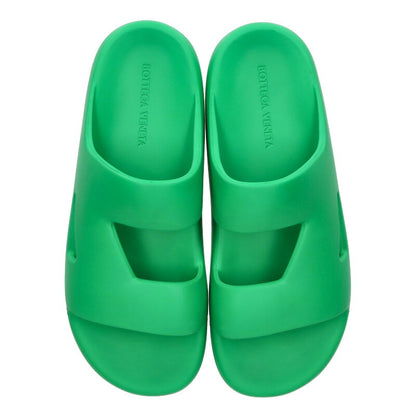 BOTTEGA VENETA Band Rubber Slide Sandals Green Size 12