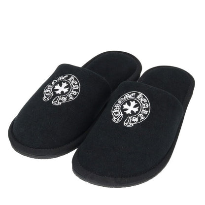Chrome Hearts HOTEL SLIPPER Horseshoe Embroidery Size 8